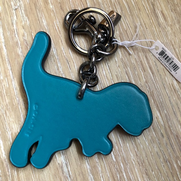 NEW Coach Dinosaur Rexy T Rex Keychain Fob - Picture 4 of 4